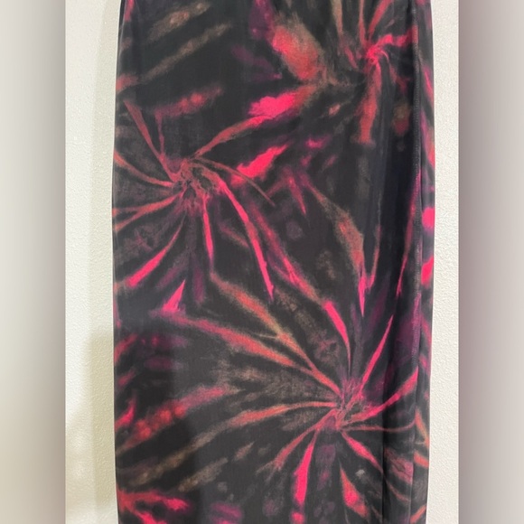 AFRM spiral print stretchy size XS Black Pink combo NWOT - Picture 6 of 6